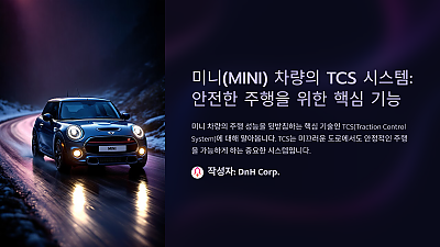 미니(MINI) 차량의 TCS 시스템: 안전한 주행을 위한 핵심 기능